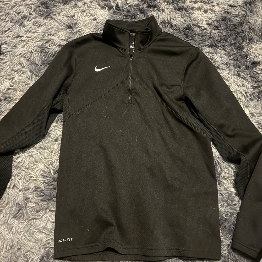 Nike Black Dri-FIT Pullover